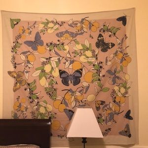 Butterfly drawing tapestry urban outfitters